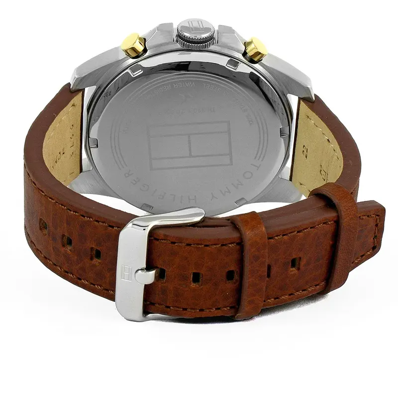 Tommy Hilfiger Decker Quartz Blue Dial Men's Watch- 1791561